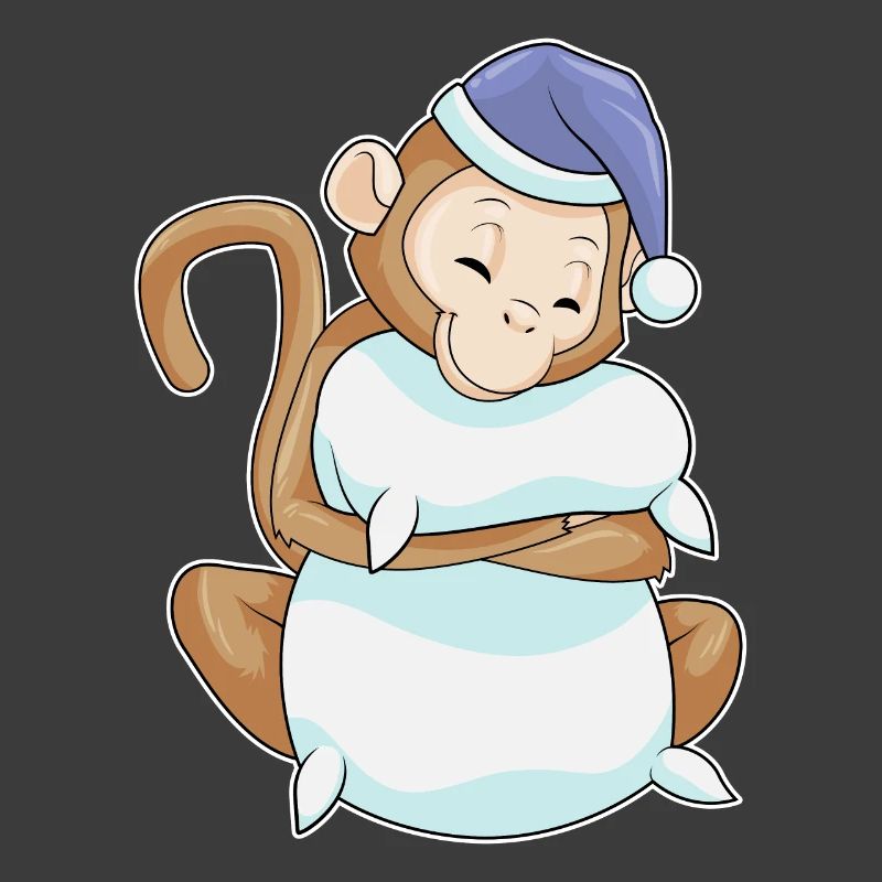 Monkey Sleeping Pillow