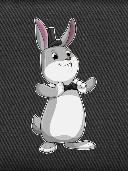 Bunny Gentleman Top Hat