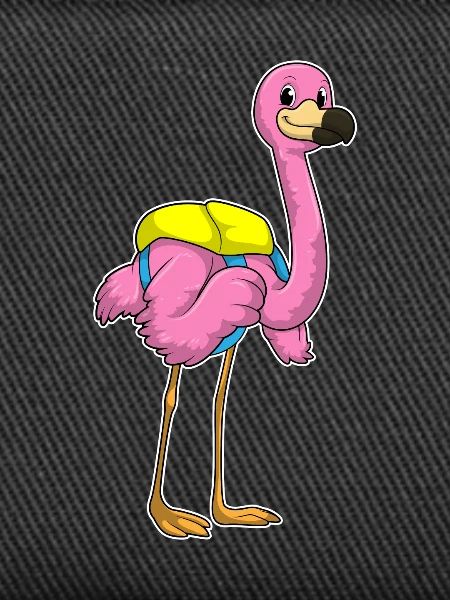Flamingo Student Backpack School