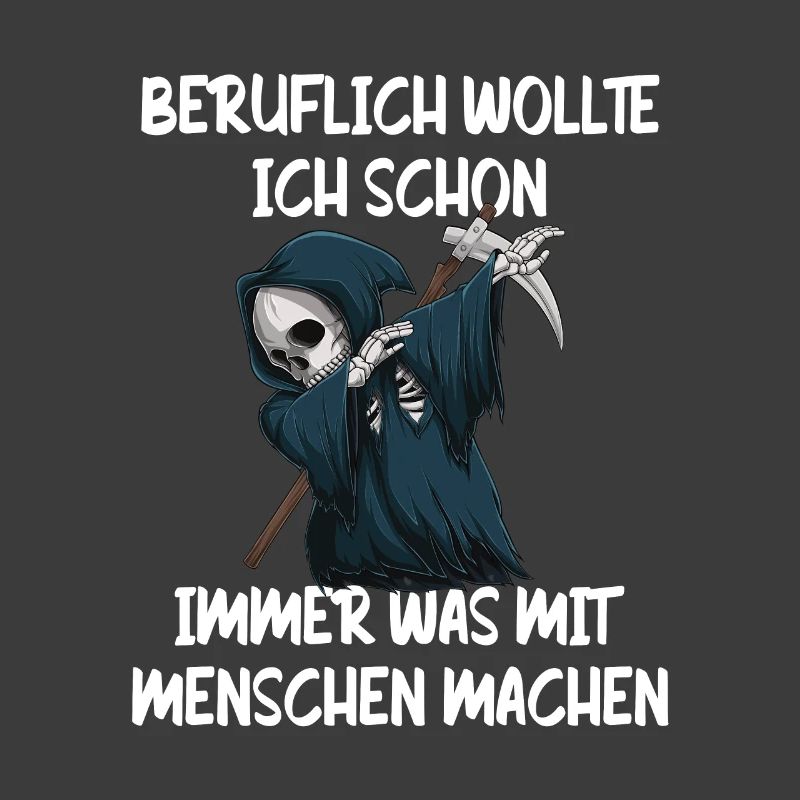 Sensenmann Berufswunsch Mit Menschen