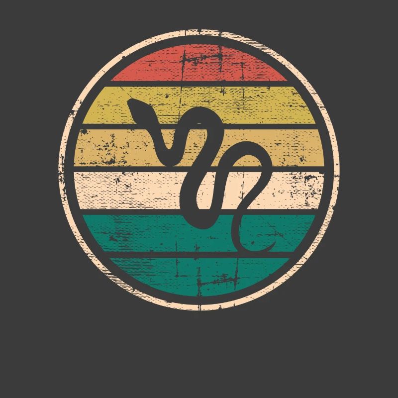 Snake Retro Reptile Python Idée cadeau