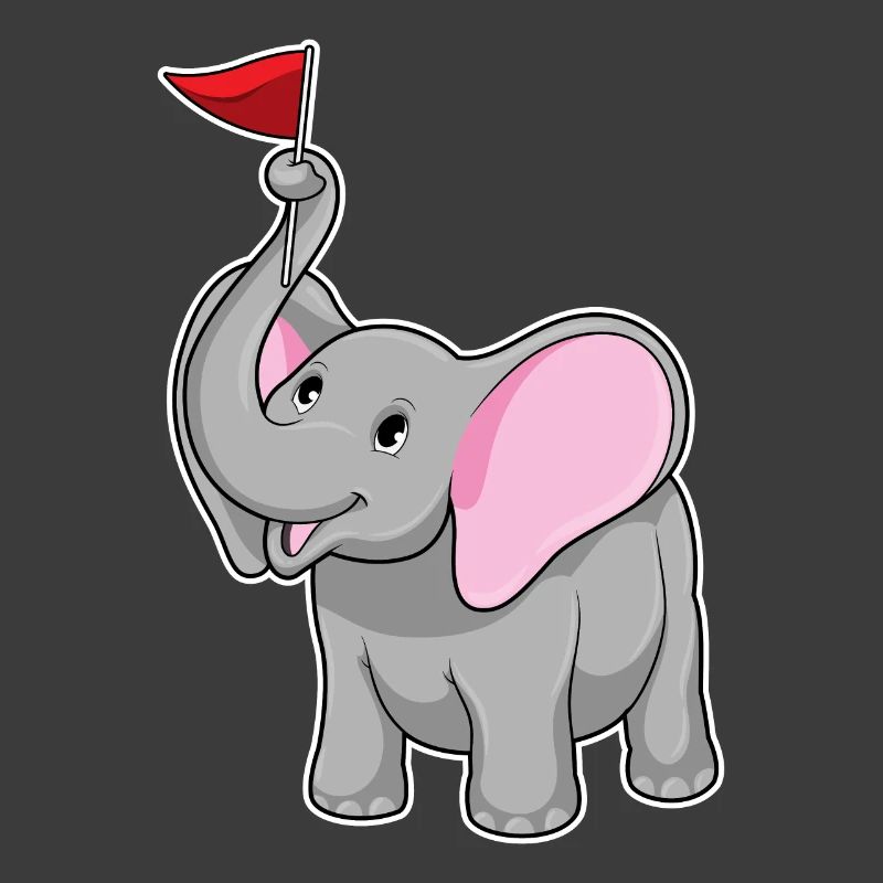 Drapeau des éléphants