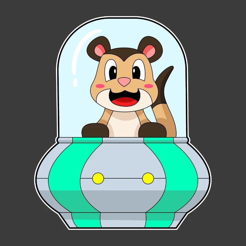 Suricates avec bateau