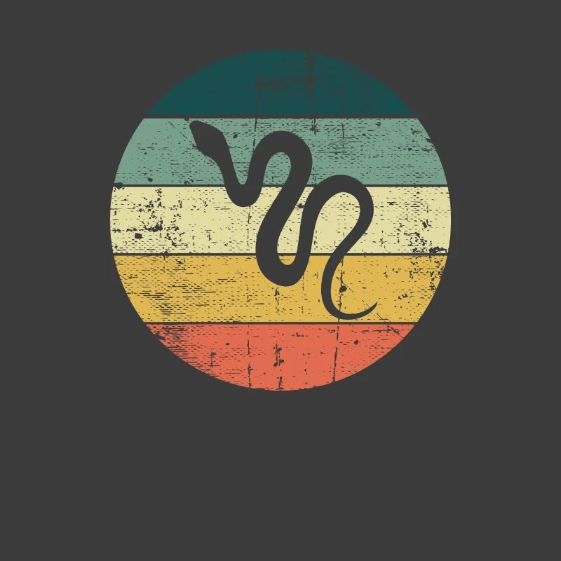 Snake Retro Reptile Python Gift idea