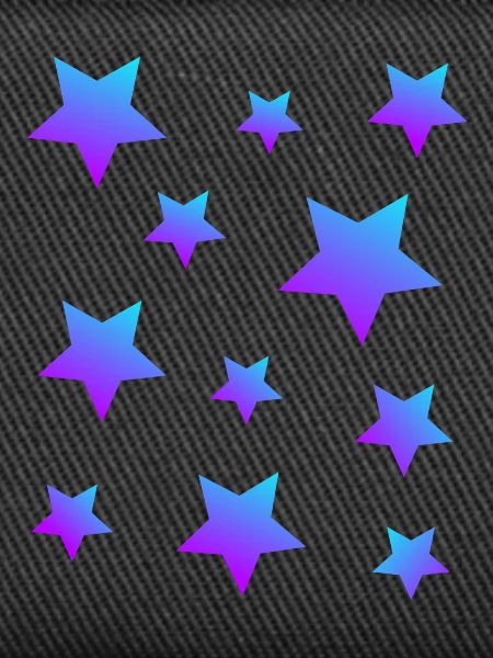 Star Star Pack Blue-Purple