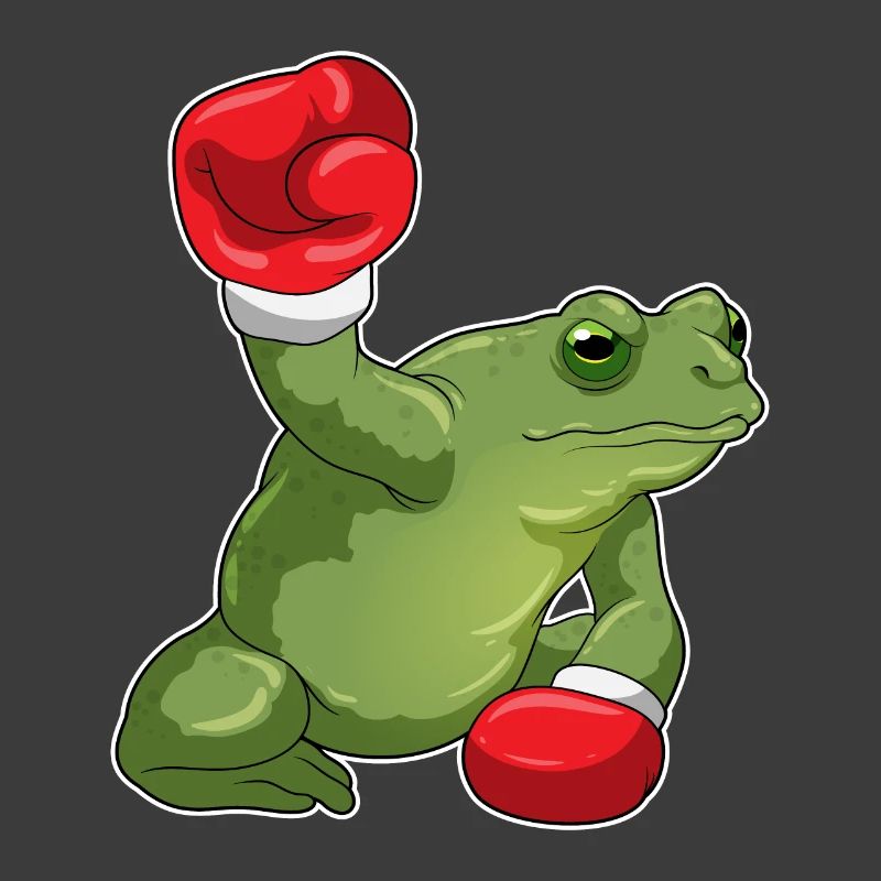 Boxer Grenouille Boxe Gants de Boxe Boxe
