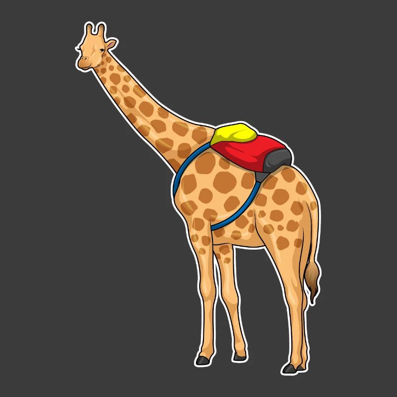 Giraffe Student Backpack School