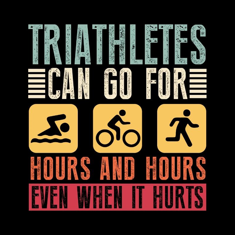 Triathletes can do triathlon for hours