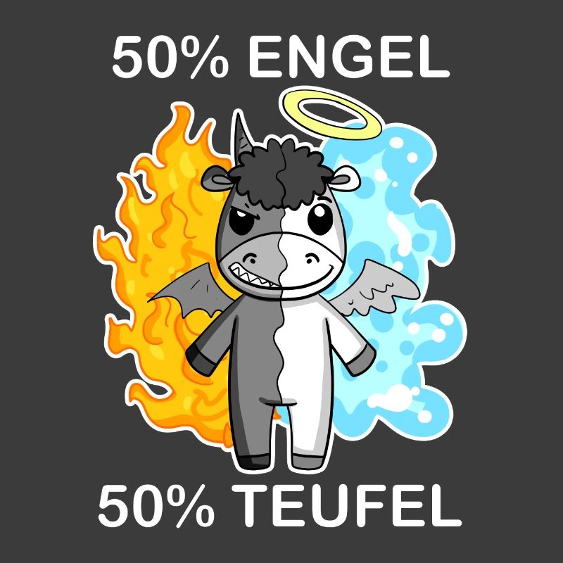 Esel - Engel und Teufel