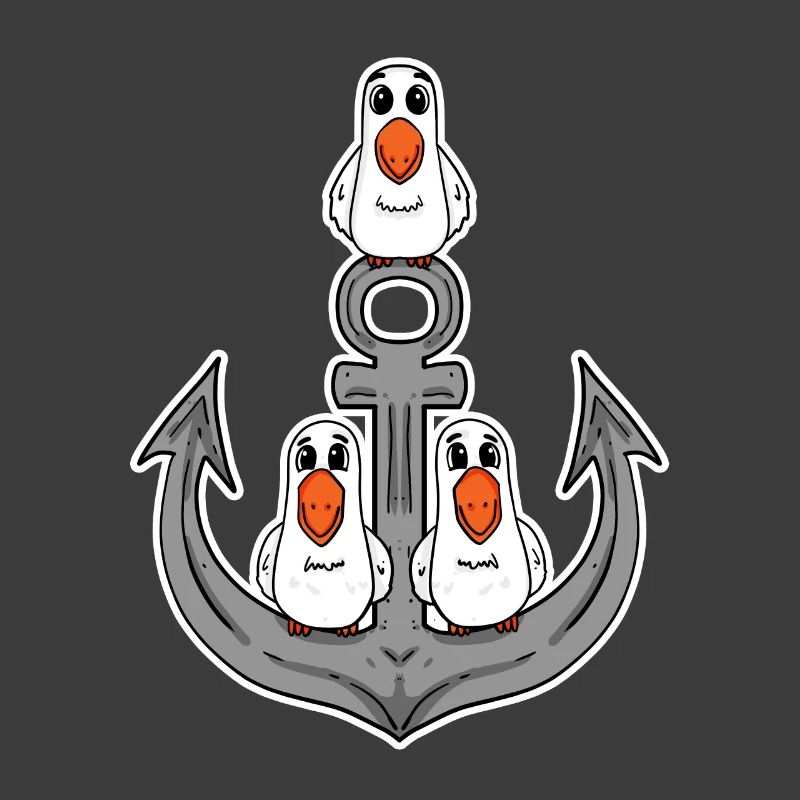 Mouettes Ancre de mouette