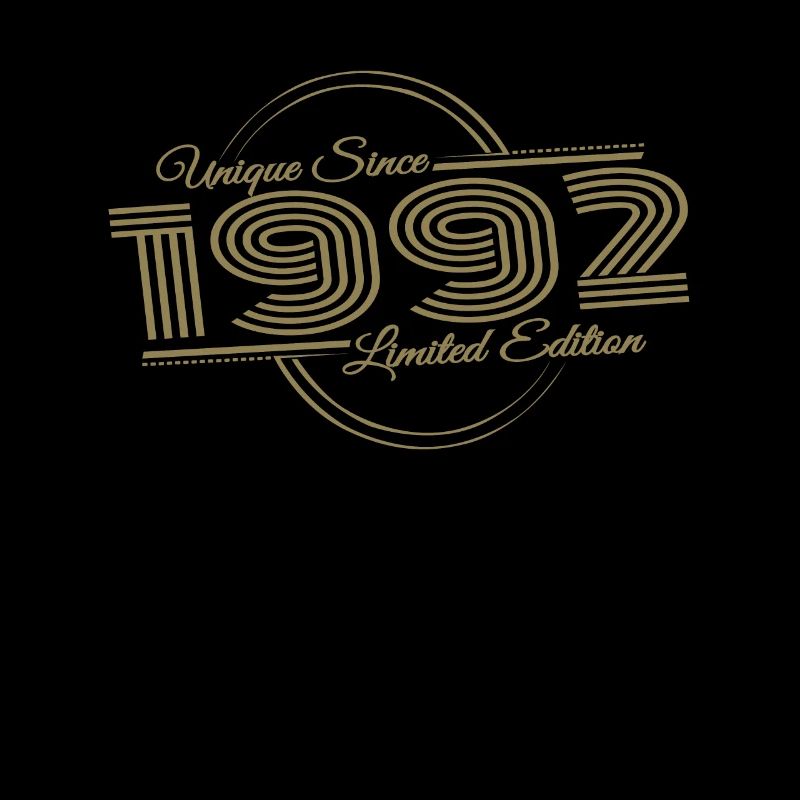 Einzigartig seit 1992 Retro Sprüche