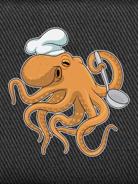 Octopus Cooking Cooking Spoon