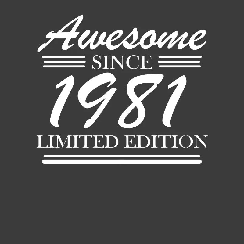 1981 - Born 1981