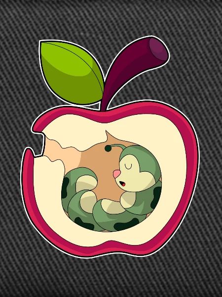 Caterpillar Apple