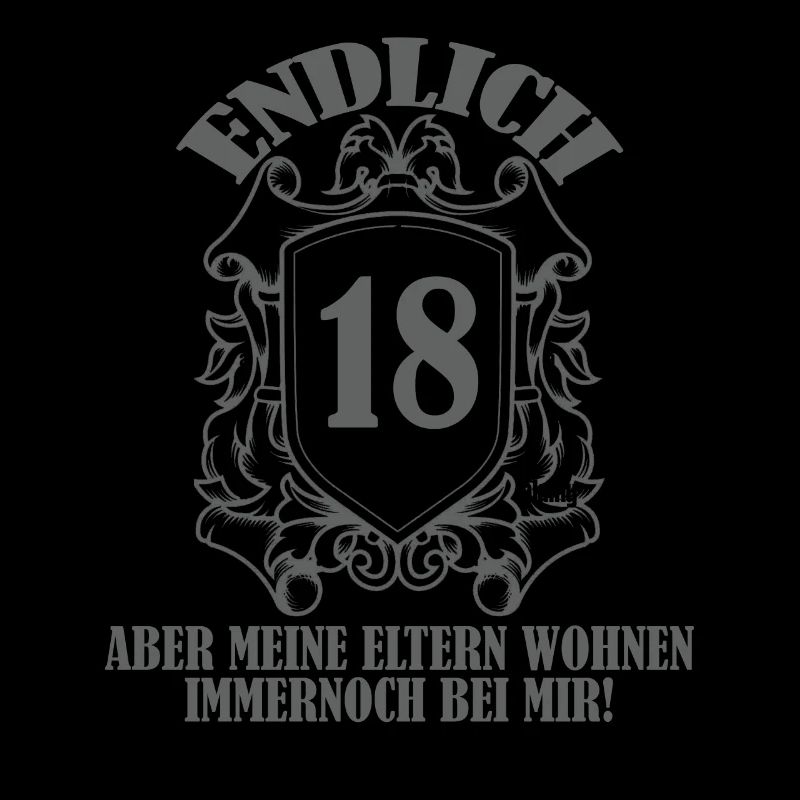Endlich 18 Gebuststag Spruch