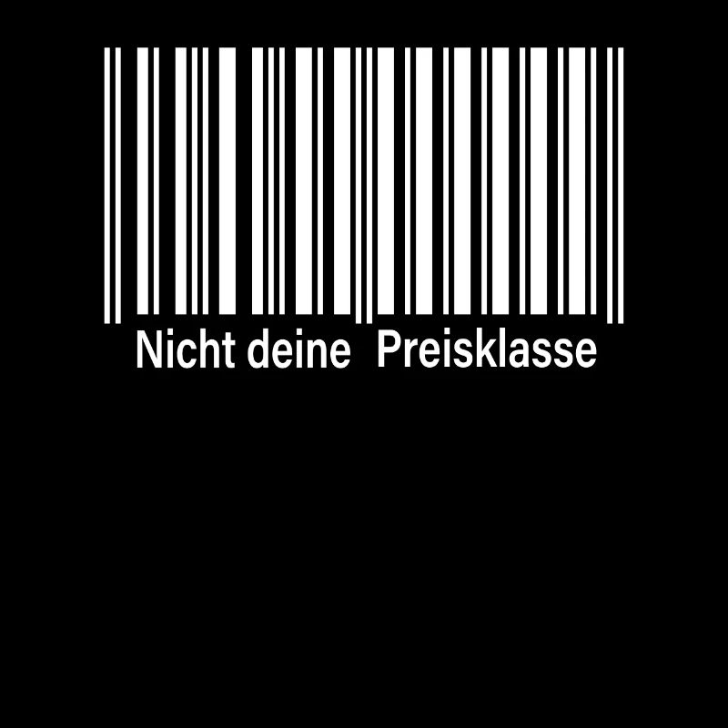 Nicht Deine Preisklasse Barcode Nicht Deine Liga