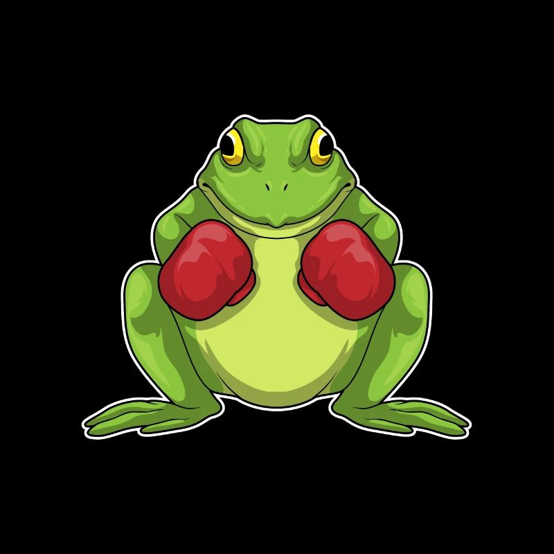 Boxer Grenouille Boxe Gants de Boxe Boxe