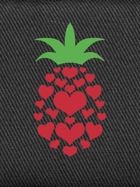 Ananas Herz