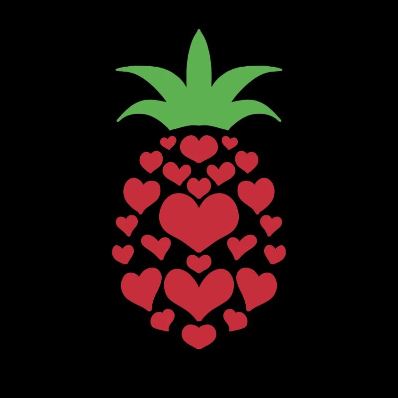 Ananas Herz