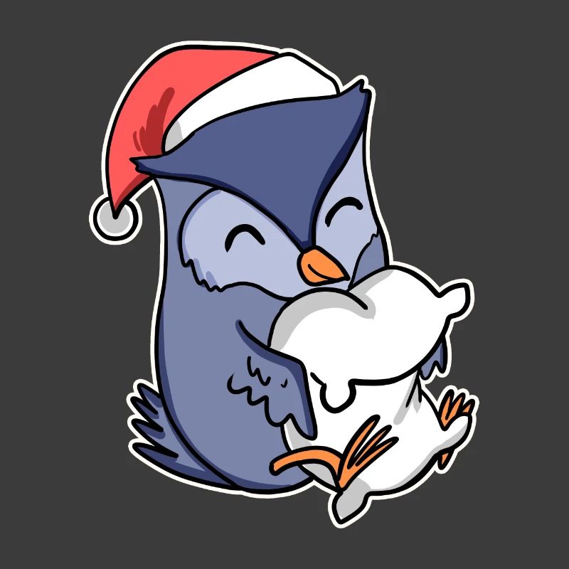 Eule Weihnachten Schlafen Schlaf Ausschlafen