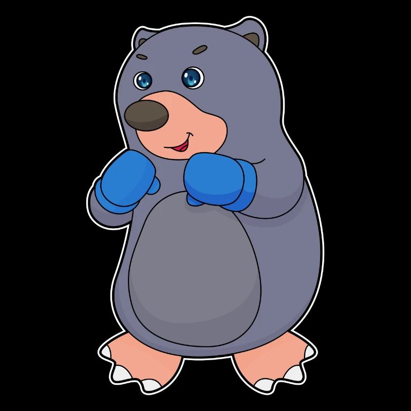 Boxeur Mole Boxer Gants de boxe Boxe Boxe