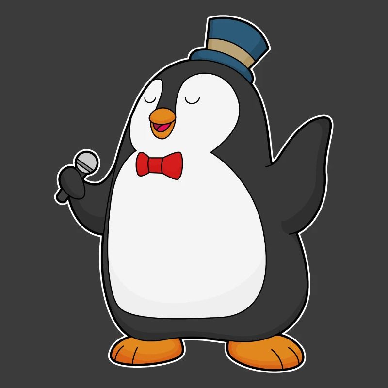 Penguin Singer Microphone