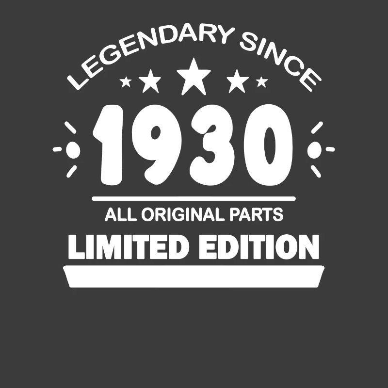 1930 - Born 1930 - Legend