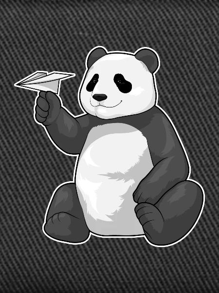 Panda Paper Plane