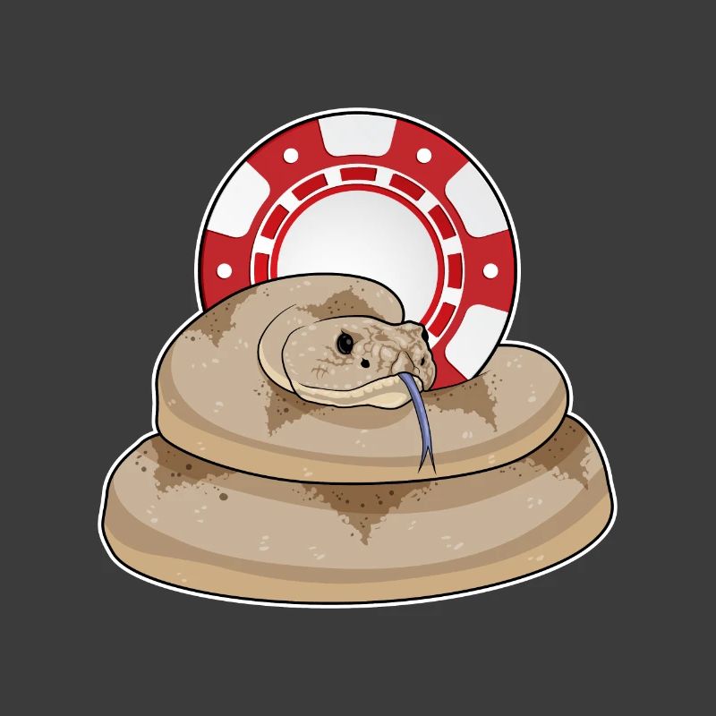 Jetons de poker Snake Poker