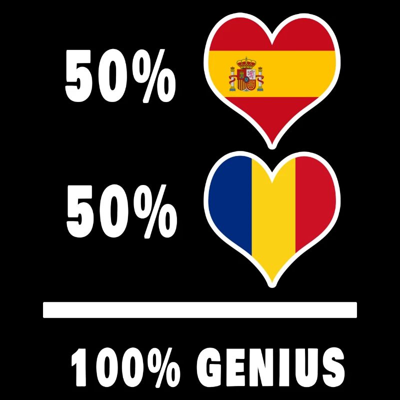 Romania and Spain genius / gift