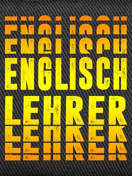 Englisch Lehrer Design