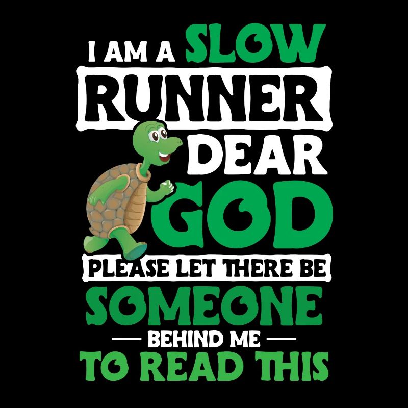 Turtle Saying Running Funny