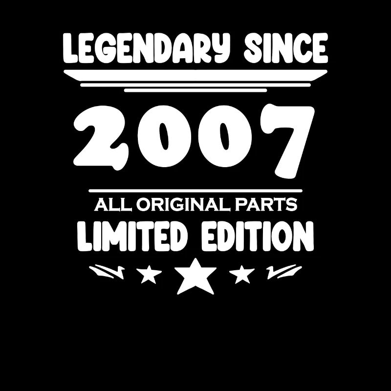 2007 - Year of construction 2007 - Vintage 2007
