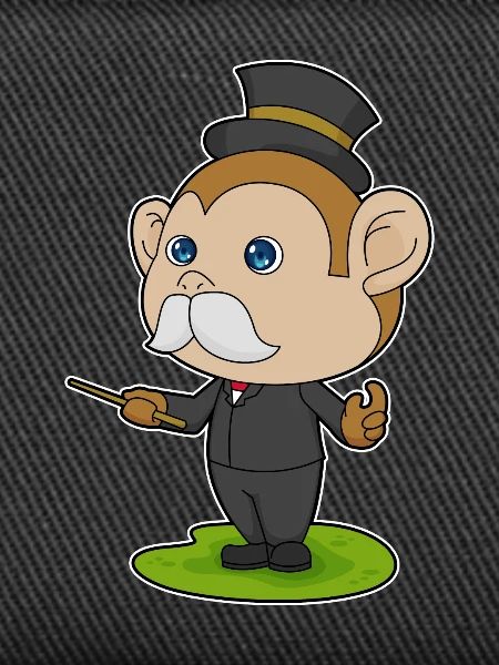 Monkey Wizard Wand