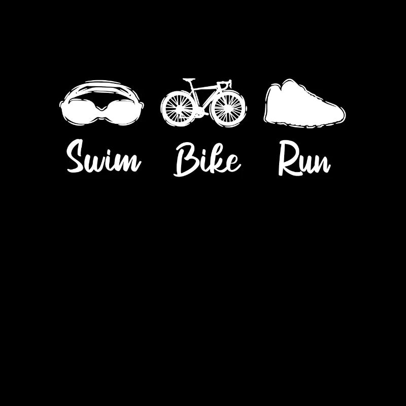Triathlon Nageur Biker Runner