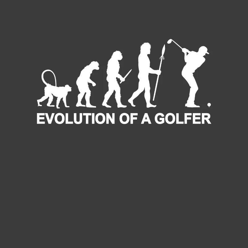 Evolution eines Golfers
