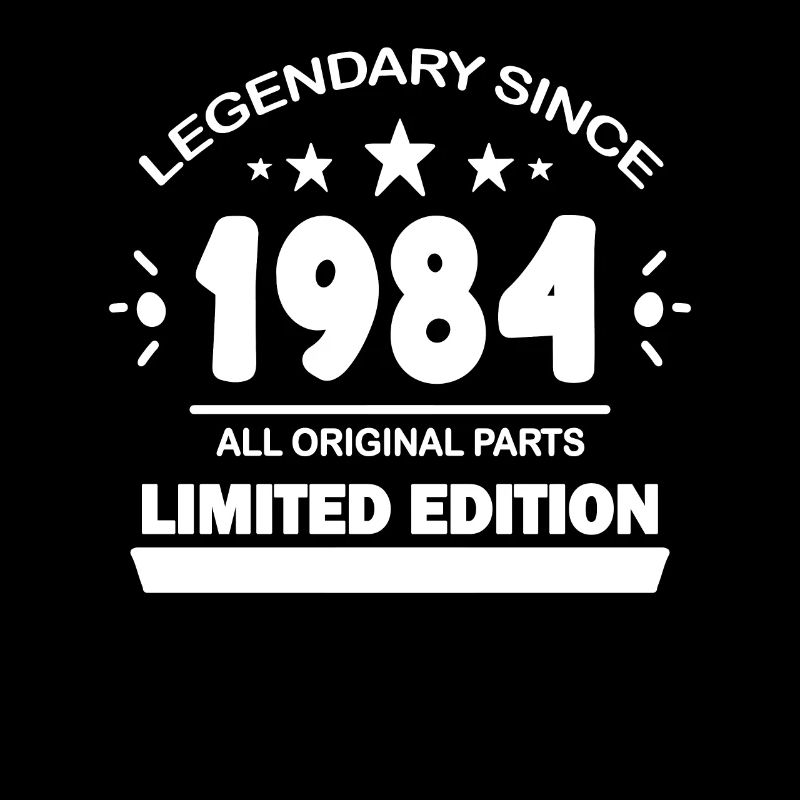 1984 - Né 1984 - Année de construction 1984
