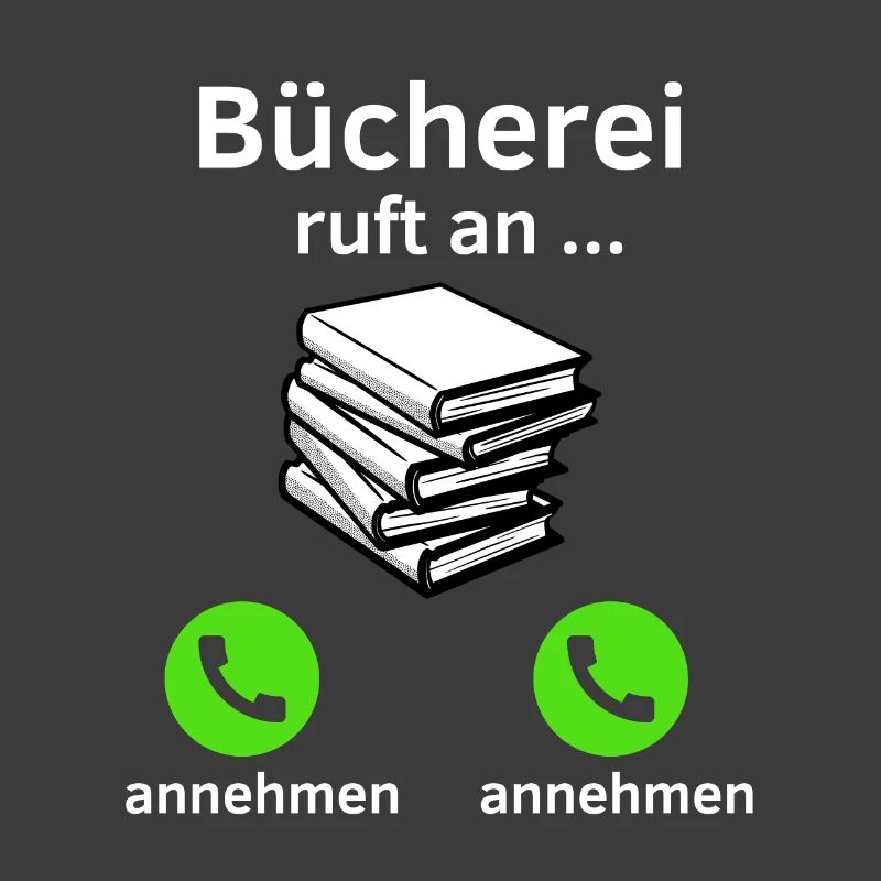 Bücherei ruft an - annehmen oder annehmen?