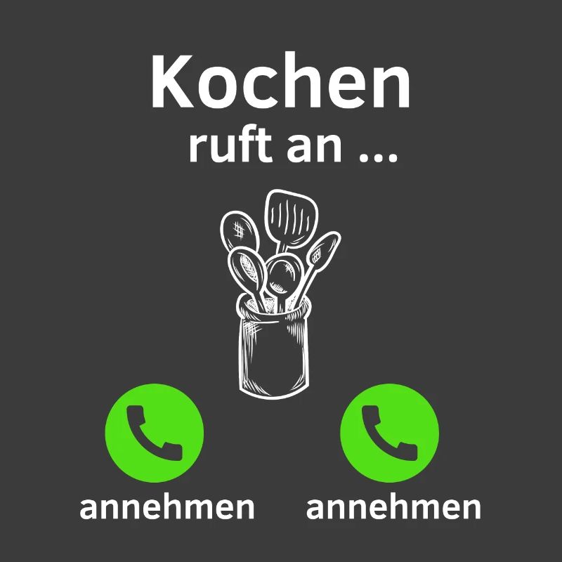 Kochen ruft an - annehmen oder annehmen?
