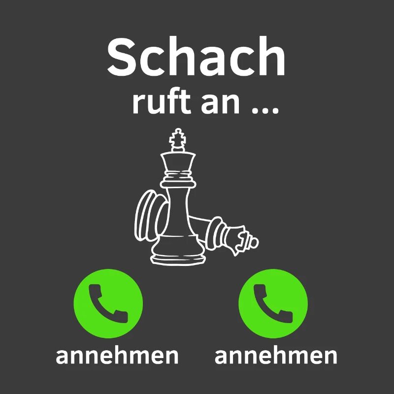 Schach ruft an - annehmen oder annehmen?