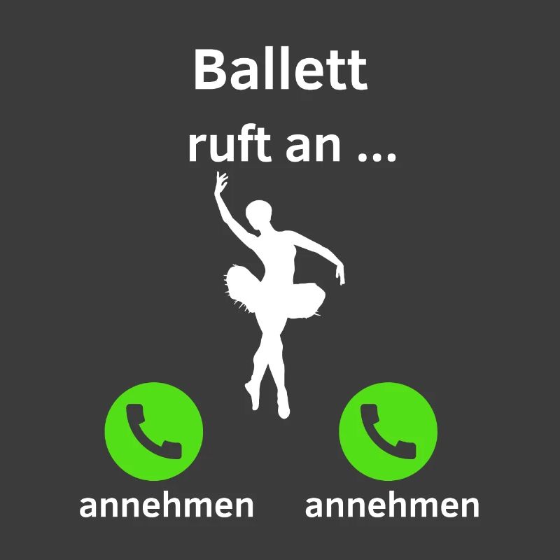 Ballett ruft an - annehmen oder annehmen?