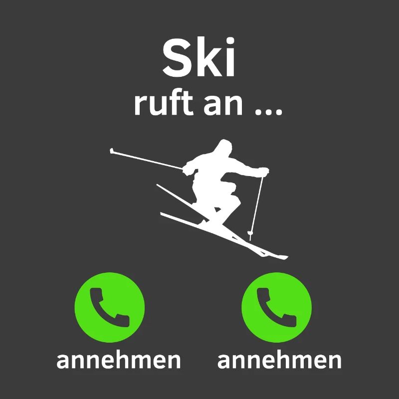 Ski ruft an - annehmen oder annehmen?