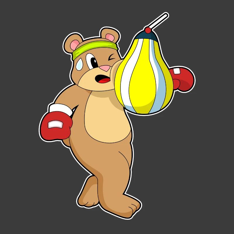 Boxeur Bear Boxer Boxe Boxe