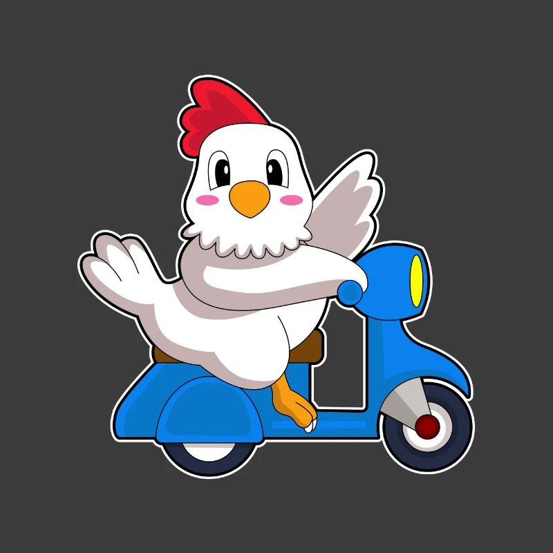 Scooter de poulet