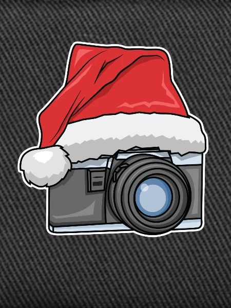 Camera Christmas Beanie