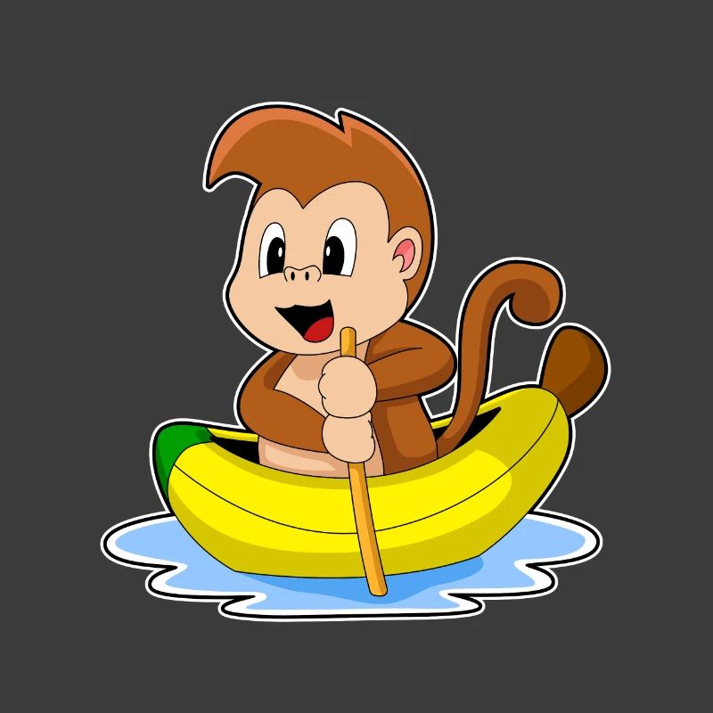Monkey Small Boat