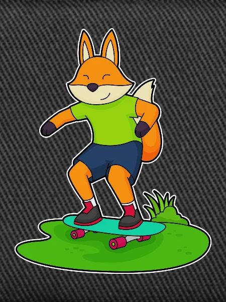 Fuchs Skater Skateboard