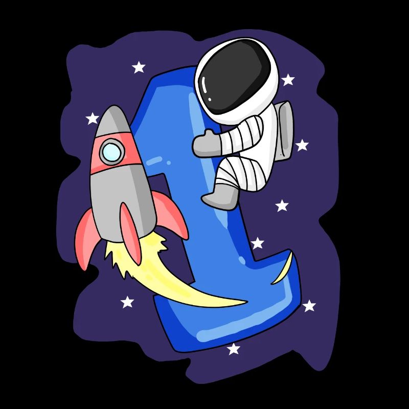 1 Jahre alt Junge Astronaut
