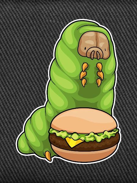 Caterpillar Cheeseburger