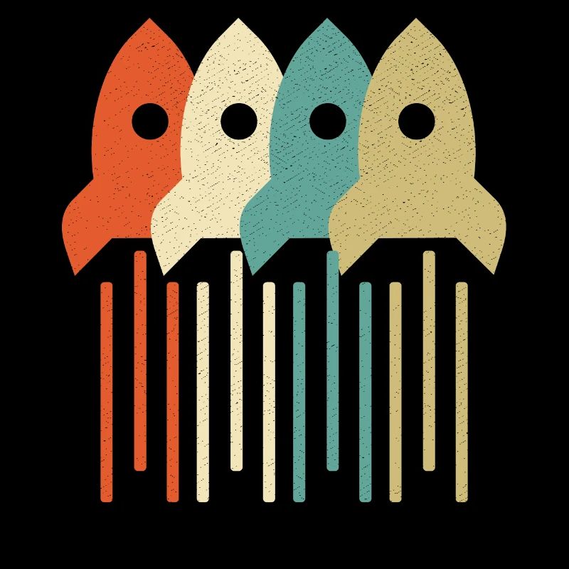 Vintage Rocket Scientist Génie aérospatial